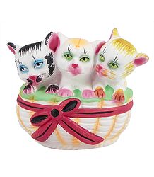 Three Kittens in a Basket