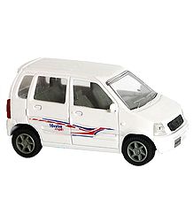 White Wagon-R - Acrylic Toy