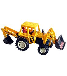 Yellow Earth Mover - Acrylic Toy