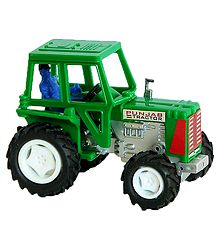 Green Tractor - Acrylic Toy