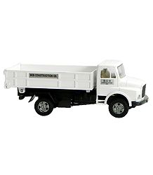 White Truck used for Construction Material - Acrylic Toy