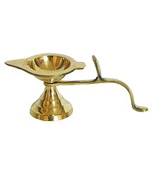Aarti Diya with Handle