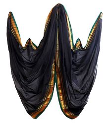 Black Cotton Chunni