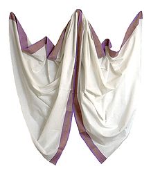 White South Cotton Chunni