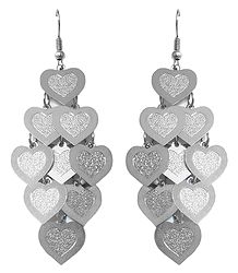 Metal Chandelier Earrings