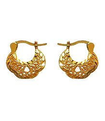 Gold Plated Hoop Earrings