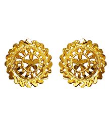 Gold Plated Stud Earrings