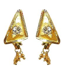 Gold Plated Post Earrings