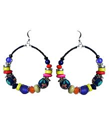 Multicolor Bead Earrings