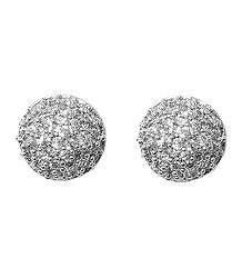 Metal Stud Earrings