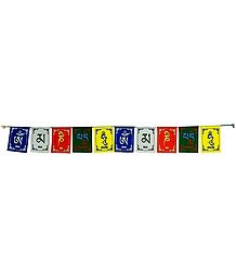 Multicolor Buddhist Prayer Flags for Car