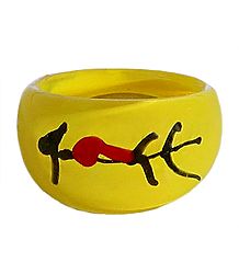 Yellow Acrylic Ring