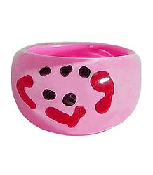 Pink Acrylic Ring
