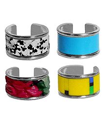 Set of 4 Adjustable Rings