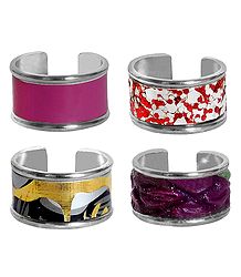 Set of 4 Adjustable Rings