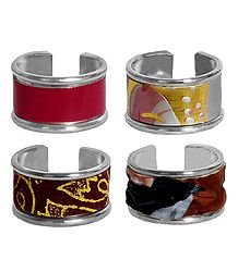 Set of 4 Adjustable Rings