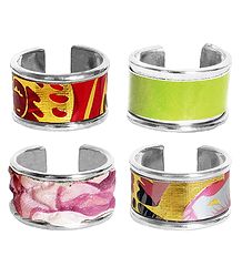 Set of 4 Adjustable Rings