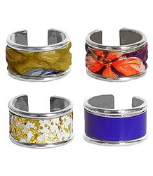 Set of 4 Adjustable Rings