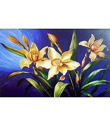 Bunch of Yellow Daffodils