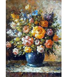 Flower Bouquet in a Vase