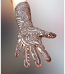 Mehendi Art - Unframed Photo Print on Paper