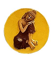 Thinking Buddha - Sone Dust Magnet