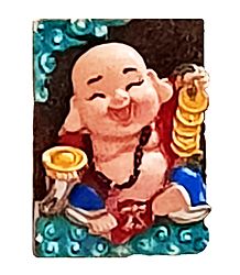 Laughing Buddha - Sone Dust Magnet