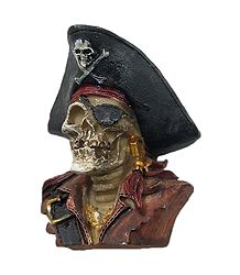 Half Bust Skeleton Captain