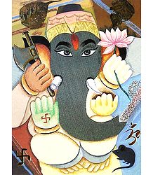 Gajanan - Paper Poster