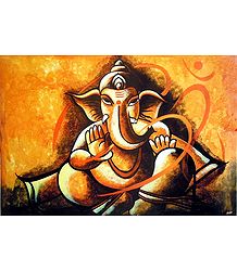Ganesha with Om