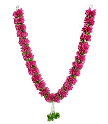 Pink Cloth Garland