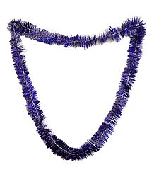 Blue Foil Paper Garland