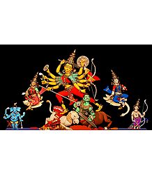 Mahishasuramardini Durga - Photo Print
