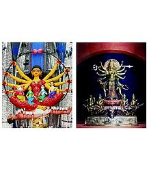 Goddess Durga - Set of 2 Posters