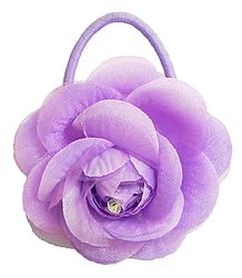 Light Mauve Rose Hair Band (can be used as Brooch also)