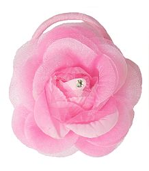 Light Pink Rose Hair Band (can be used as Brooch also)