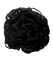 Black Hair Bun