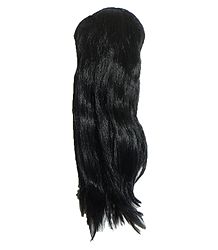 Synthetic Hair Extension on Comb