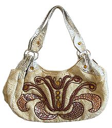 Designer Beaded and Sequined Bag