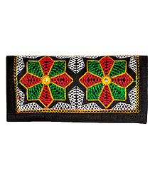 Embroidered Cloth Clutch Purse