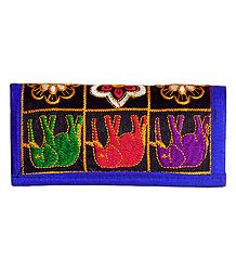 Embroidered Cloth Clutch Purse