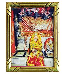 Maa Chandi Devi - Table Top Picture