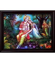Secret Rendezvous of Radha Krishna