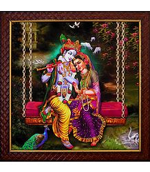 Rendezvous of Radha Krishna