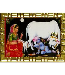 Yashoda Krishna - Framed Picture