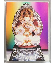 Ganapati - Acrylic Framed Table Top Picture