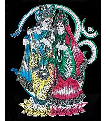 Radha Krishna - Wall Hanging