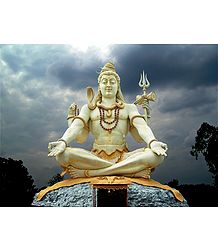 Shiva Statue in Bijapur, Karnataka