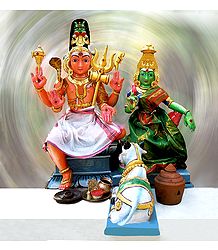 Shiva and Parvati