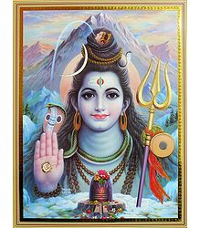 Lord Shiva - Unframed Poster